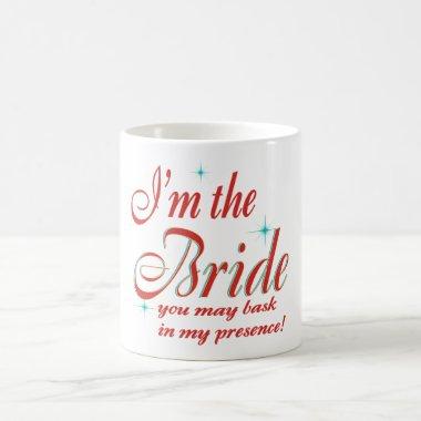 bride-bask in presence coffee mug