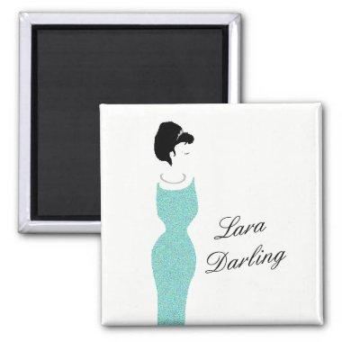 BRIDE & Bridesmaid Darling Tiara Party Personalize Magnet