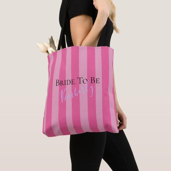 BRIDE & Bridesmaids Fabulous Bride To Be Party Tote Bag