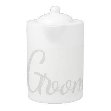 BRIDE & Bridesmaids Tiara Shower Tea Party Groom Teapot