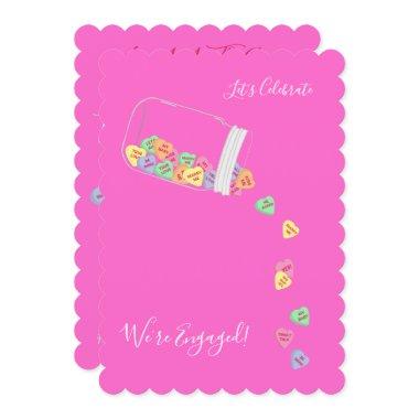 BRIDE & CO Candy Hearts Engagement Party Shower