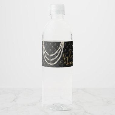 BRIDE & CO Couture Paris Theme Shower Party Water Bottle Label