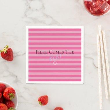 BRIDE CO Here Comes The Bride Shower Party Napkins