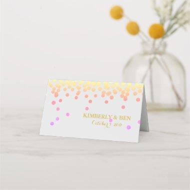 BRIDE & CO Ipanema Flamingo Polka Dot Party Table Place Invitations