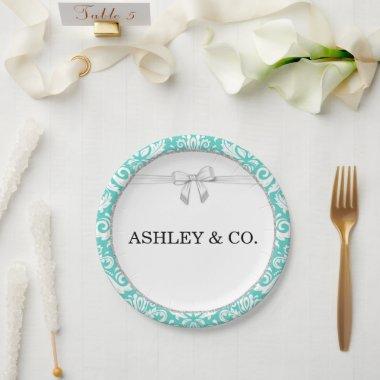 Bride & Co. Paper Plate - Custom