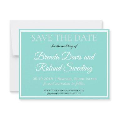 BRIDE CO Touch Of Silver Traditional Wedding Suite Save The Date