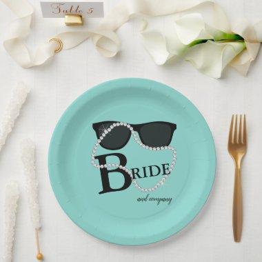 Bride & Company Diamond Tiara Party Shower Paper Plates