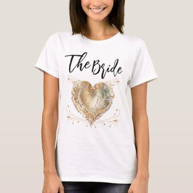 Bride Elegant Custom T-Shirt