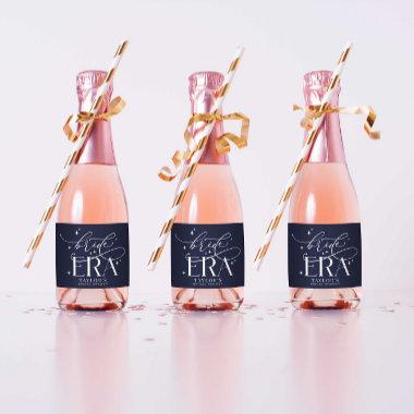 Bride Era Bridal Shower Mini Champagne Bottle Sparkling Wine Label