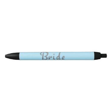 Bride faux-bling rhinestones design pen