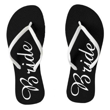 Bride Flip Flops