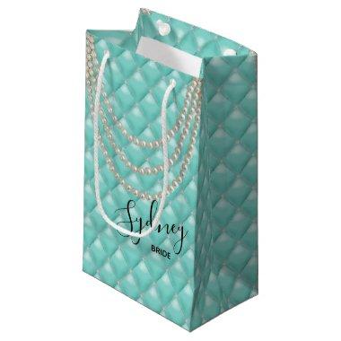 BRIDE Glam & Pearls  Party Small Gift Bag