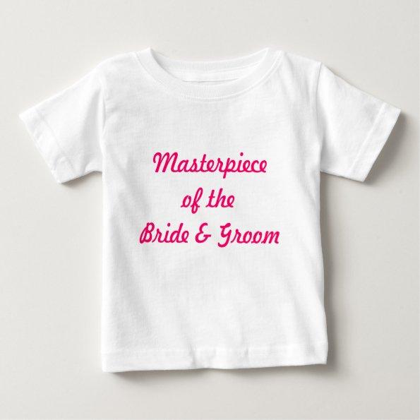 Bride & Groom's baby t-shirt