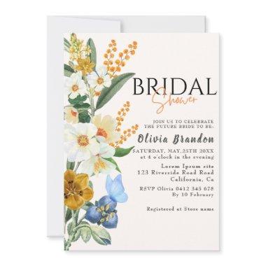 Bride in Bloom Spring Garden flowers