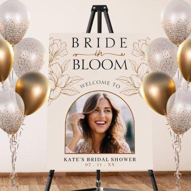 Bride in Bloom Tan Brown Photo  Foam Board