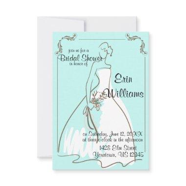 Bride in Gown Sketch