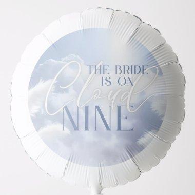 Bride is On Cloud Nine 9 Pampas  Balloon