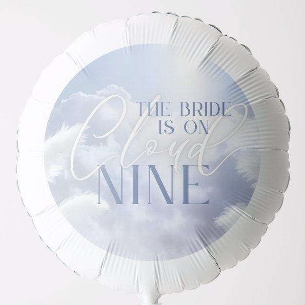Bride is On Cloud Nine 9 Pampas  Balloon