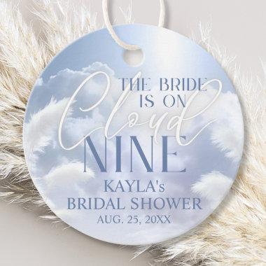 Bride is On Cloud Nine 9 Pampas  Favor Tags