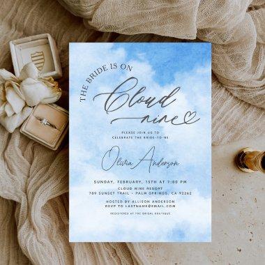 Bride Is On Cloud Nine