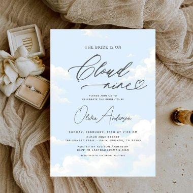 Bride Is On Cloud Nine