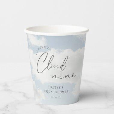 Bride Is On Cloud Nine  Paper Cups