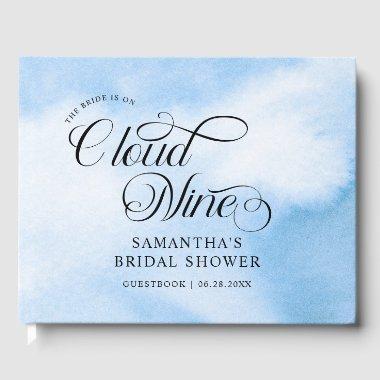 Bride Is On Cloud Nine  Welcome Guest Book