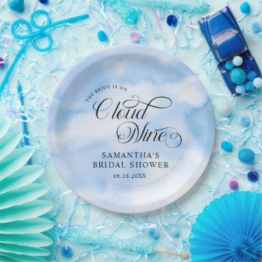 Bride Is On Cloud Nine  Welcome Paper Plates