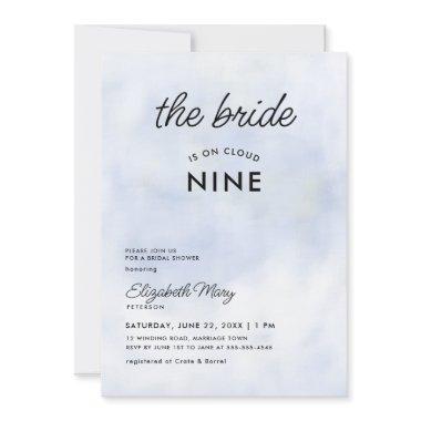 Bride on Cloud 9 Pastel Blue Girly
