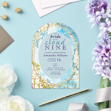 Bride On Cloud Nine Rococo Revival  Acrylic