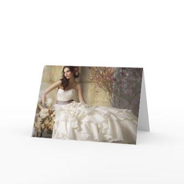 Bride on her Wedding Day