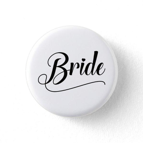 Bride Pinback Button