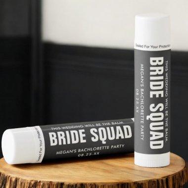 Bride Squad Bachelorette Party Favors Lip Balm