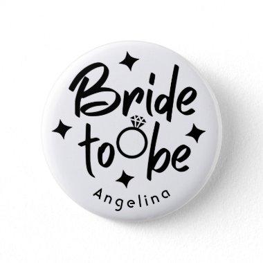 Bride to be Bridal Shower Button