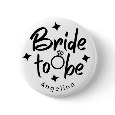 Bride to be  Button