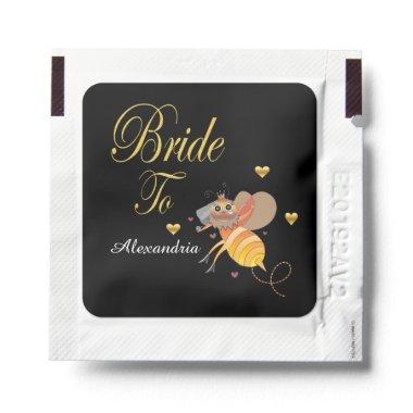 Bride To Be Bridal Shower Favors Personalize Hand Sanitizer Packet