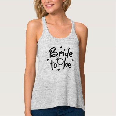 Bride to be Bridal Shower Tank Top