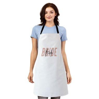 Bride to be Miss to Mrs Kitchen Tea Bridal Shower Apron