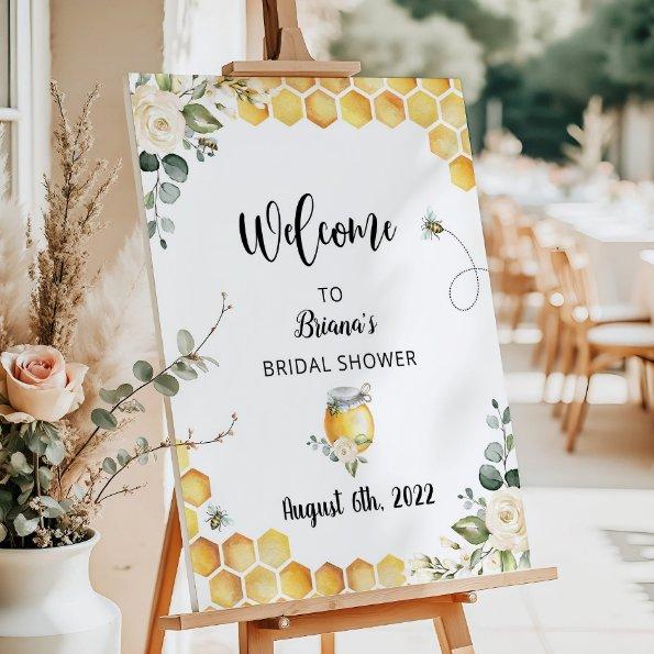 Bride to bee  welcome foam board