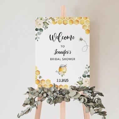 Bride to bee  welcome foam board