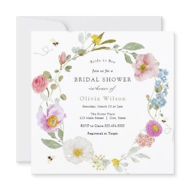 Bride to Bee Elegant Wildflower