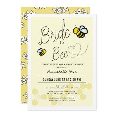 Bride to Bee Light Yellow