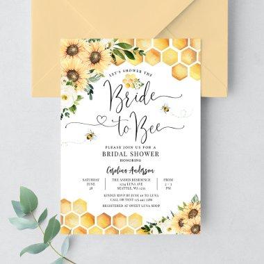 Bride to Bee Rustic Bridal Wedding Couple Shower