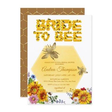 Bride to Bee | Watercolor Floral