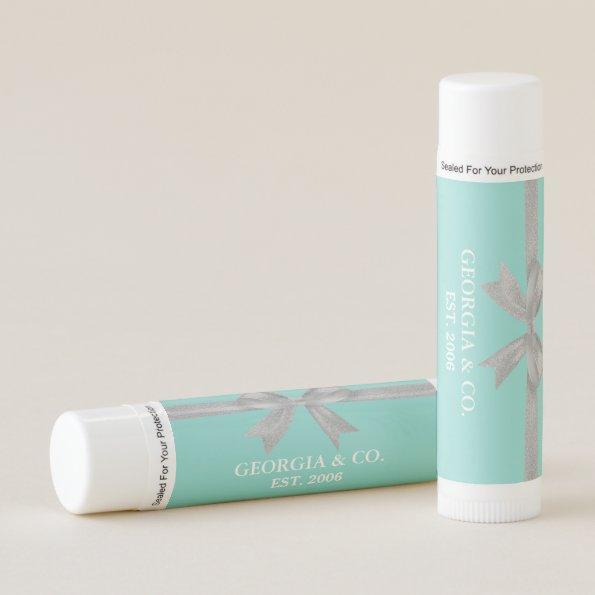 BRIDE Touch Of Silver Birthday Shower Party Lip Balm