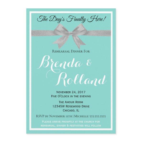 BRIDE Touch Silver Wedding Suite Rehearse Party