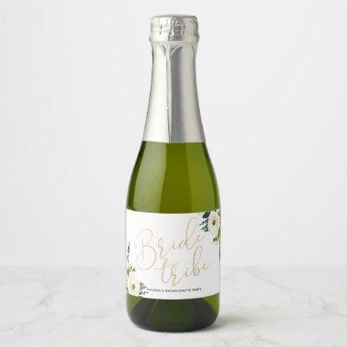Bride Tribe Bachelorette Sparkling Wine Label