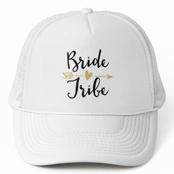 Bride Tribe| Black & Golden Trucker Hat