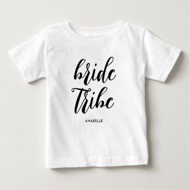 Bride Tribe Modern Minimalist Bachelorette Party Baby T-Shirt