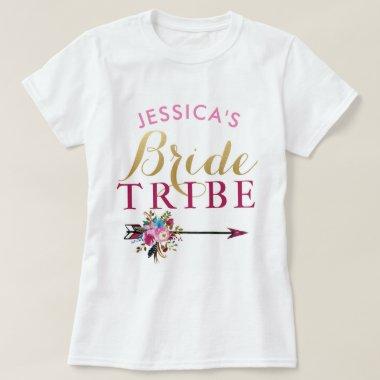 Bride Tribe Personalized Party Bridesmaids Tops